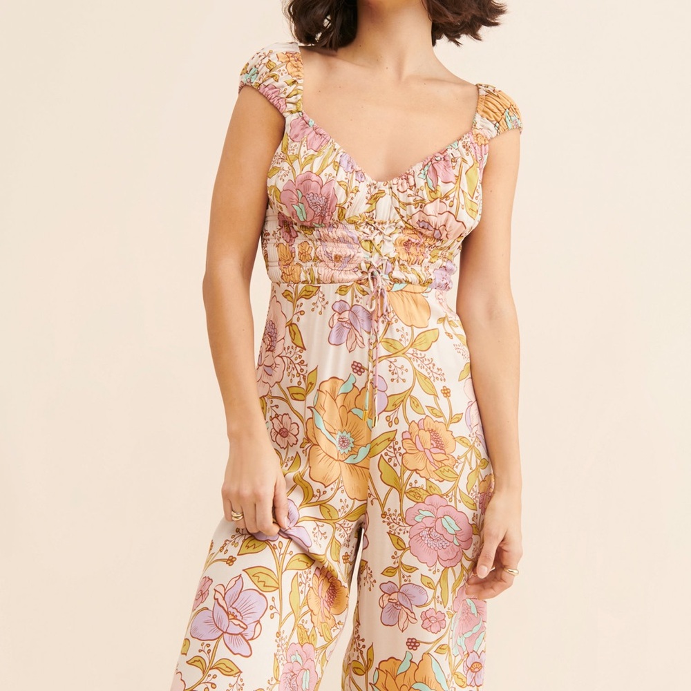 Free People Rolling Hills Jumpsuit XS